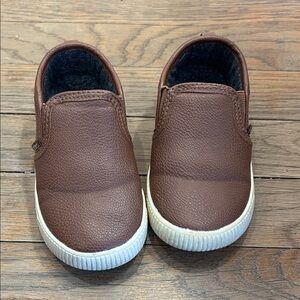 Carter's Brown Kids Slip-On Sneakers